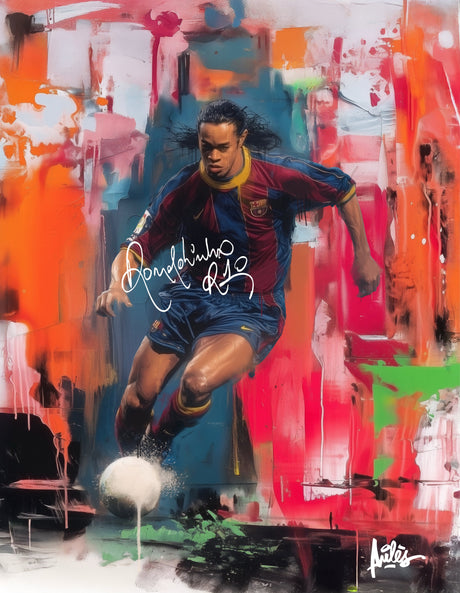 Ares - The Art of Attack with Ronaldinho sign