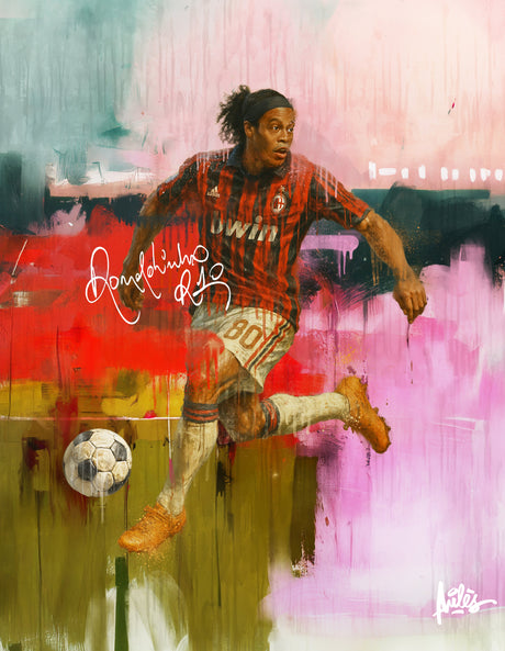 Hephaestus – Forged in Play with Ronaldinho sign