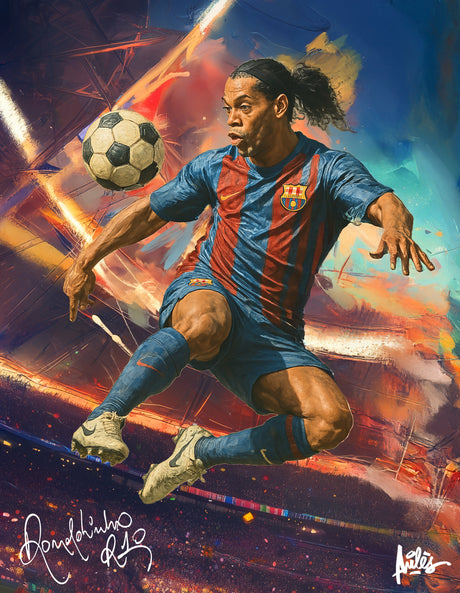 Ronaldinho X-7 Icarus with Ronaldinho sign